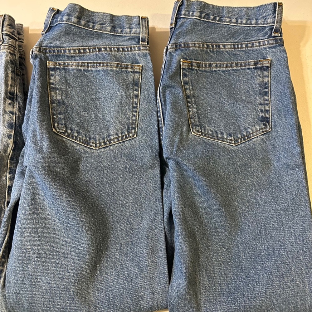 George Jeans Mens 32x34 Blue Lot of 4 Regular Fit Cotton Denim Outdoor Work Wear - Picture 3 of 9